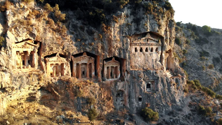 Kaunos Ancient City And Kings Tomb